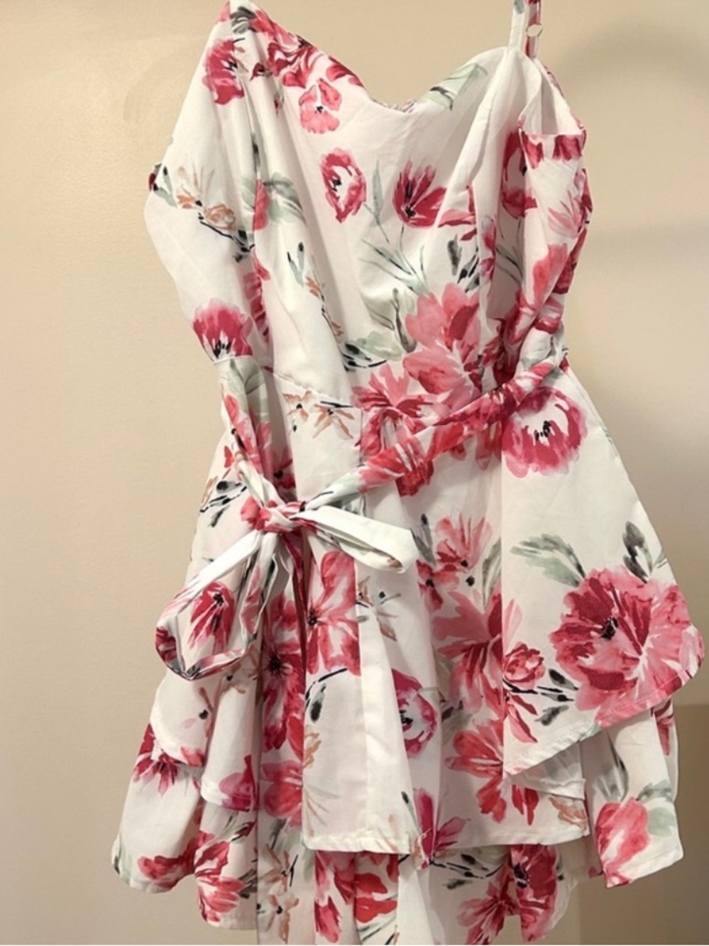 Soft feminine floral romper from Ally Fashion size large 14 Baby Shower Bridal